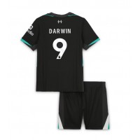 Liverpool Darwin Nunez #9 Bortatröja Barn 2024-25 Kortärmad (+ Korta byxor)